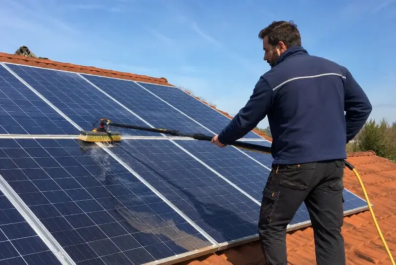 Nettoyage et entretien de panneaux solaires à Saint-Juire-Champgillon